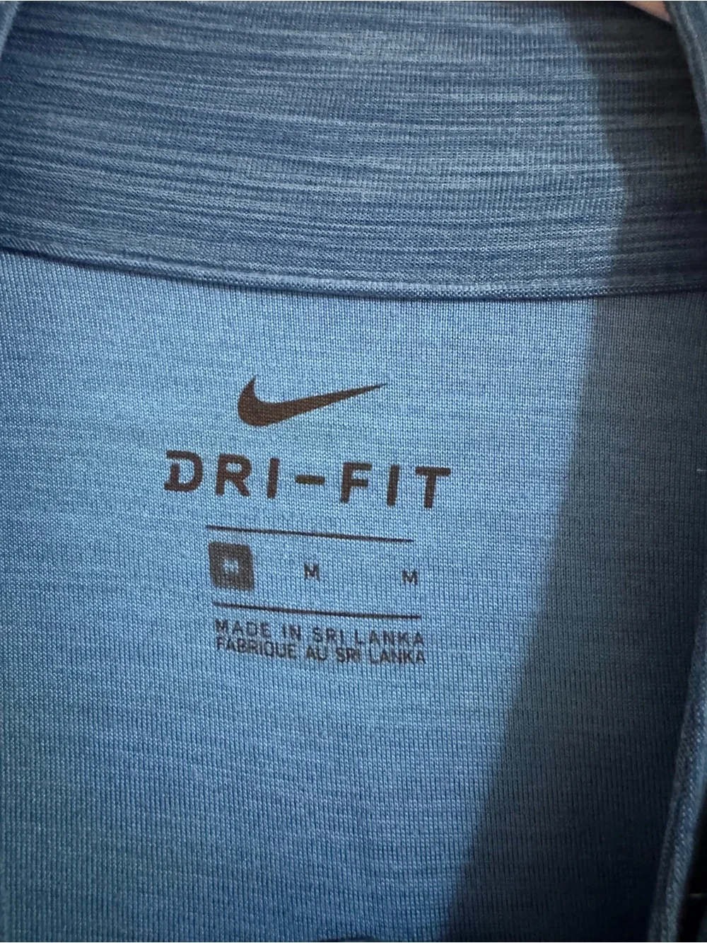 Nike Men’s Blue Quarter-Zip Performance Pullover